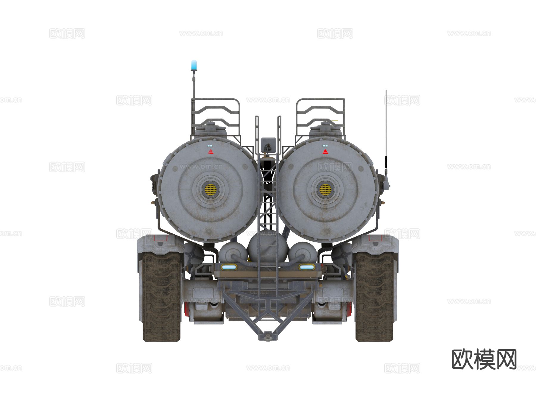 油罐车3d模型