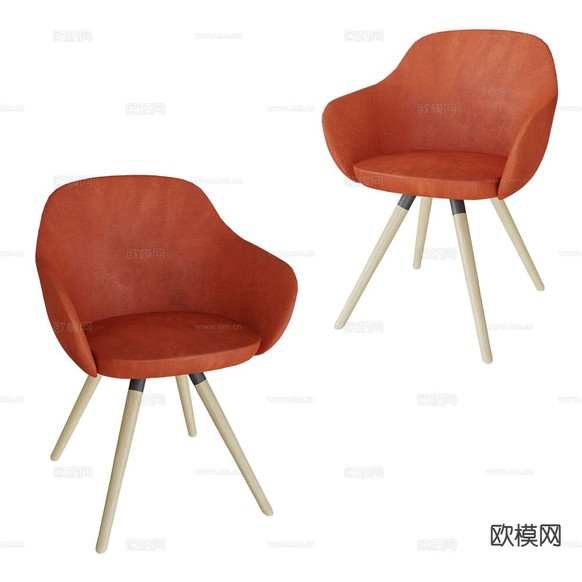 CANCIO 椅子 餐椅3d模型下载