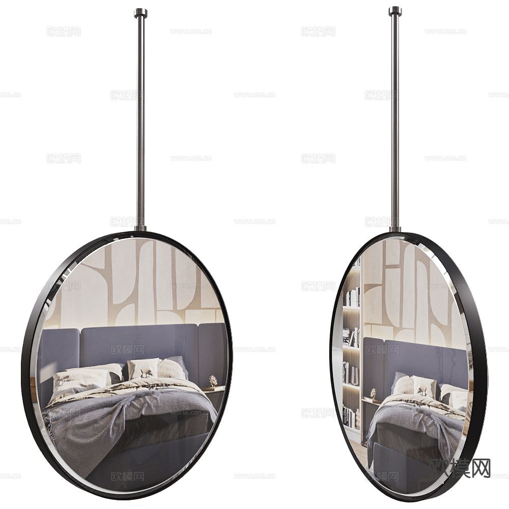 CPRN 镜子 装饰镜3d模型下载