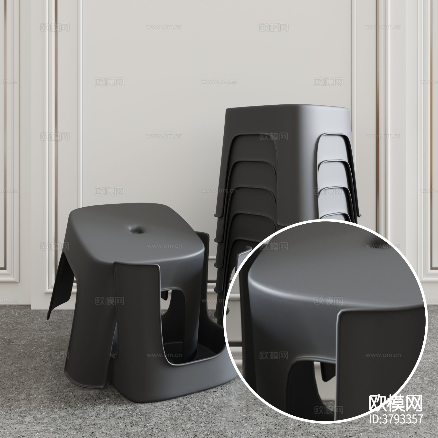 黑色哑光塑料材质下载