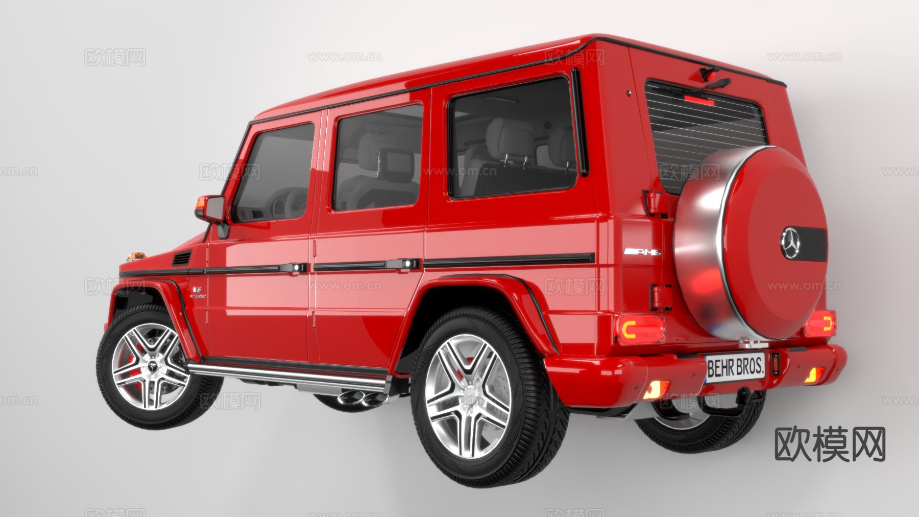 AMG G65 G6 梅赛德斯奔驰33d模型