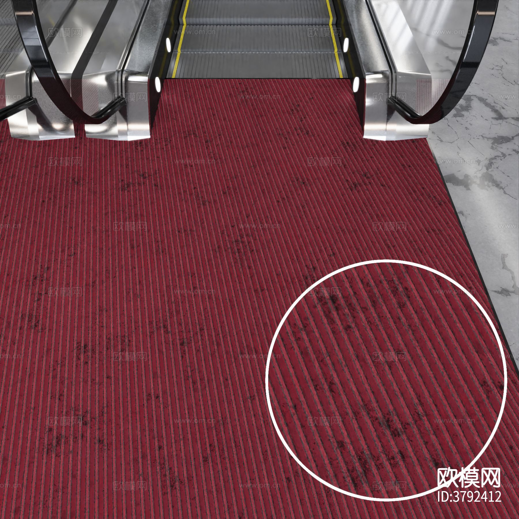 红色花纹板材质下载