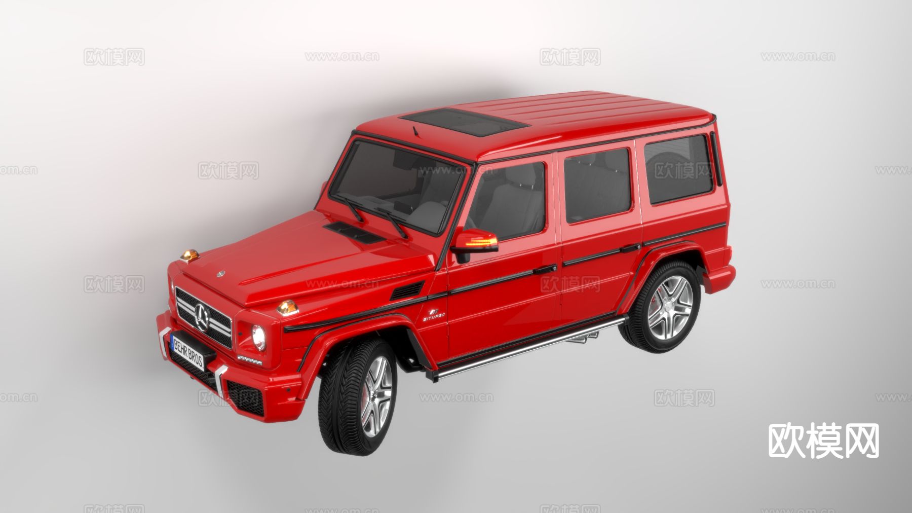 AMG G65 G6 梅赛德斯奔驰33d模型