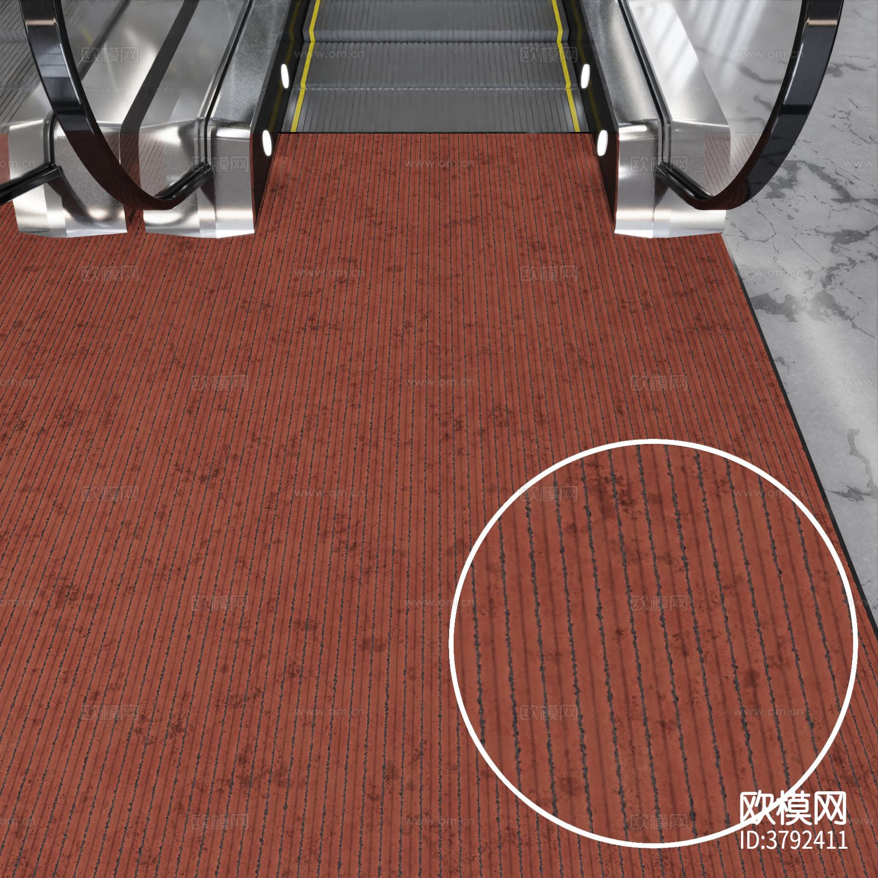 红色花纹板材质下载