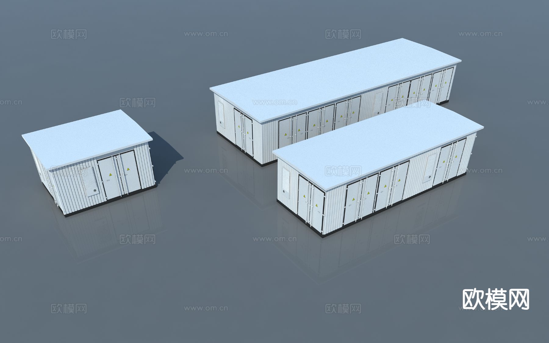 供电箱 变电箱 配电箱3d模型