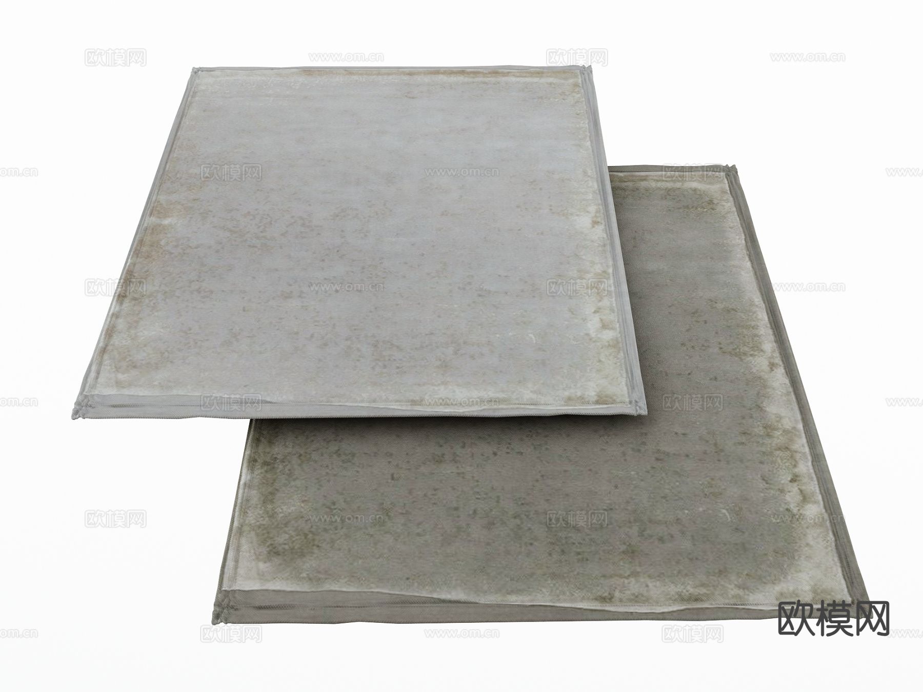 现代地毯su模型下载（渲染图2）