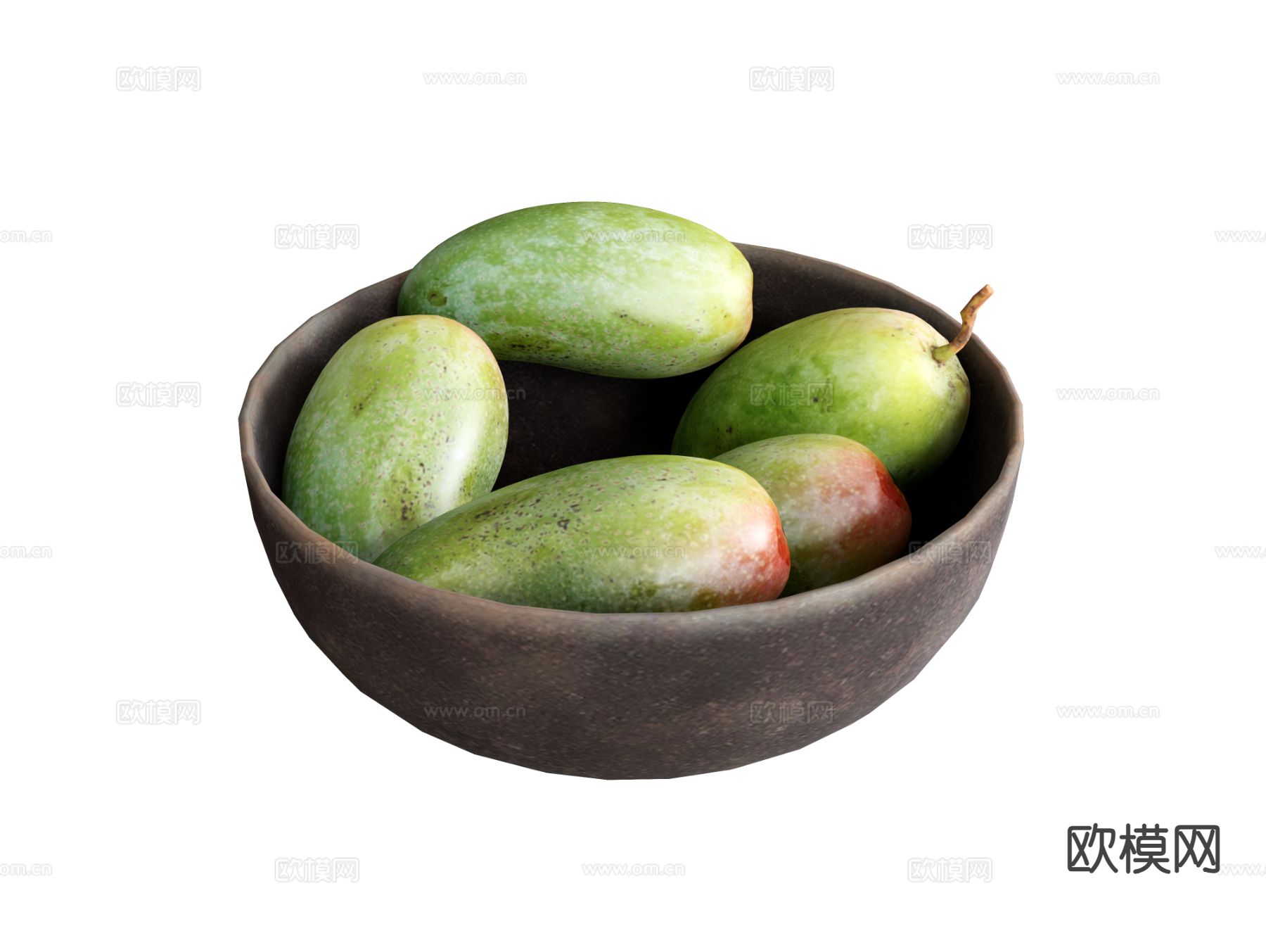 水果 芒果 果盘su模型下载（渲染图2）