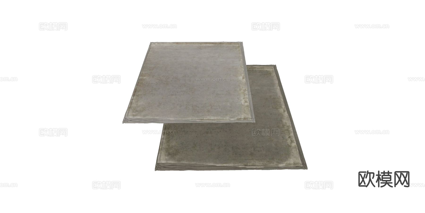 现代地毯su模型下载（渲染图1）