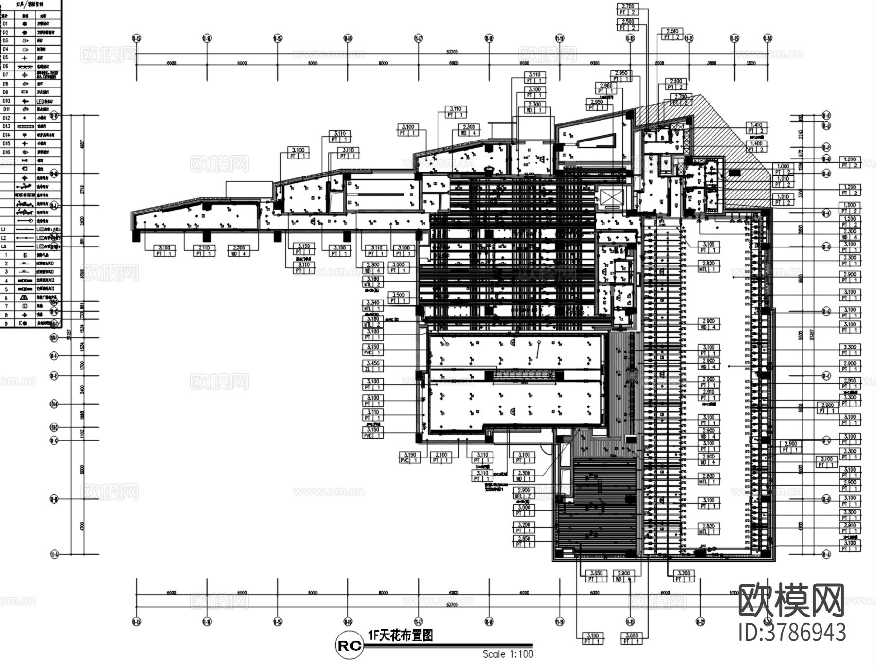 琚瑸-北京玺萌壹号园别墅会所CAD施工图