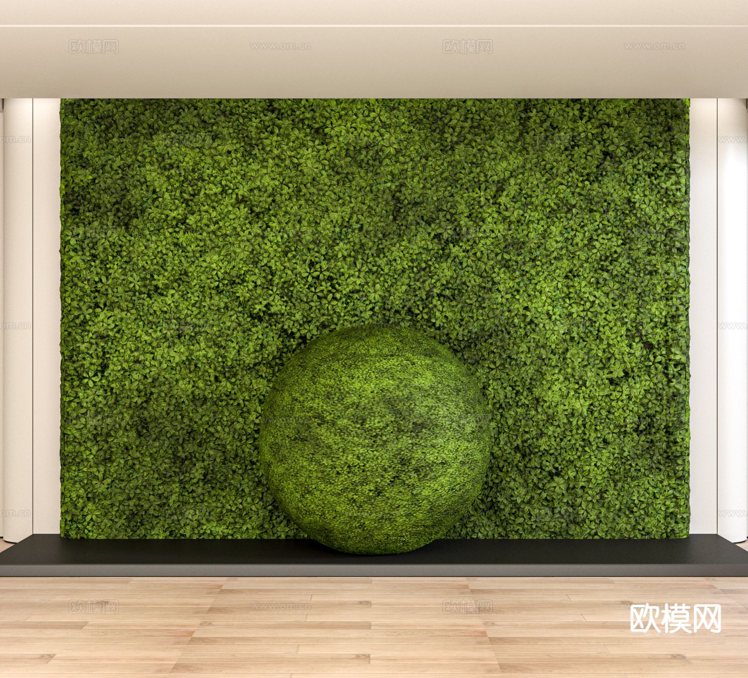 草坪 草地 花草 绿茵3d模型