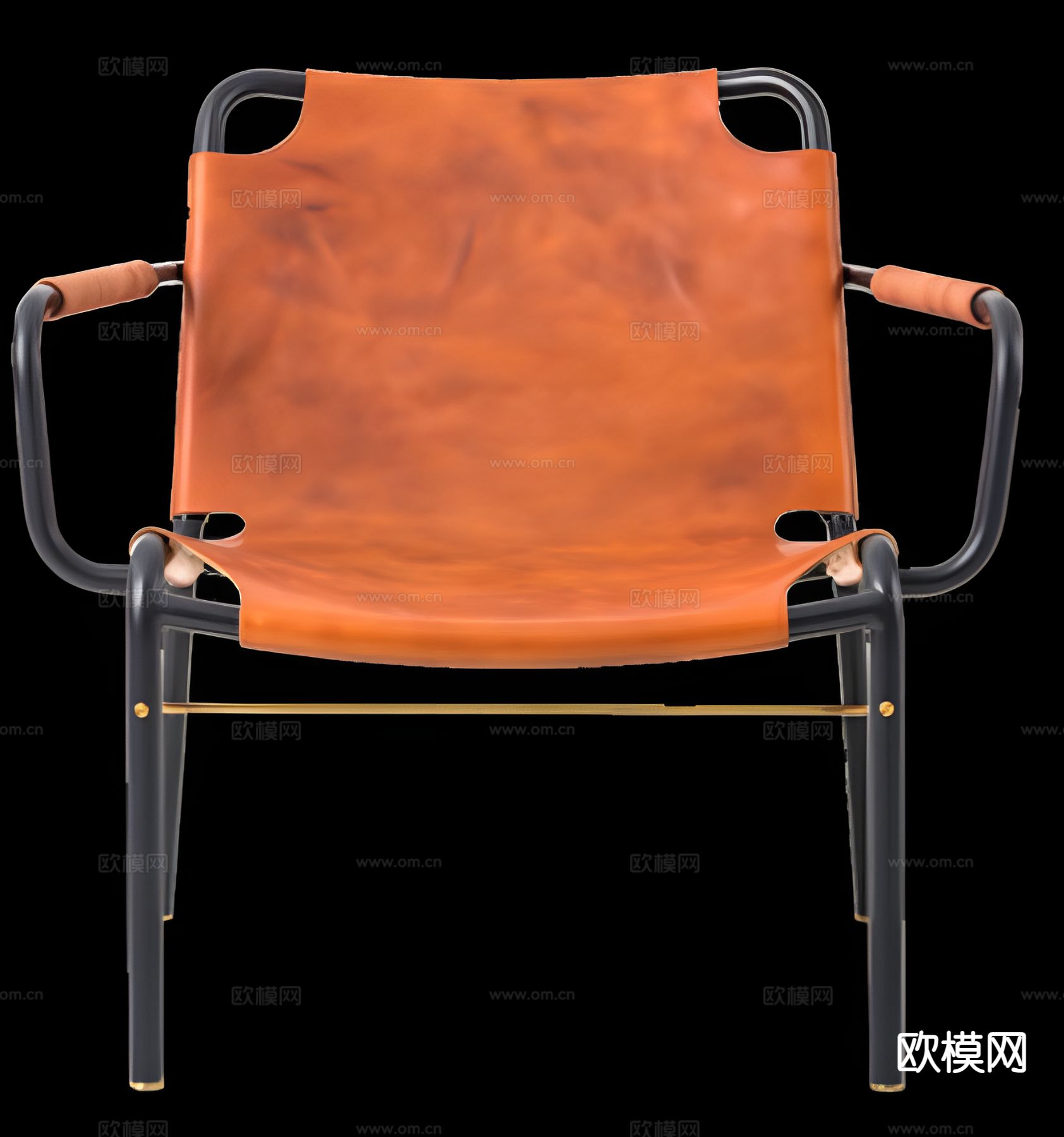 工业风休闲椅 椅子su模型下载（渲染图2）