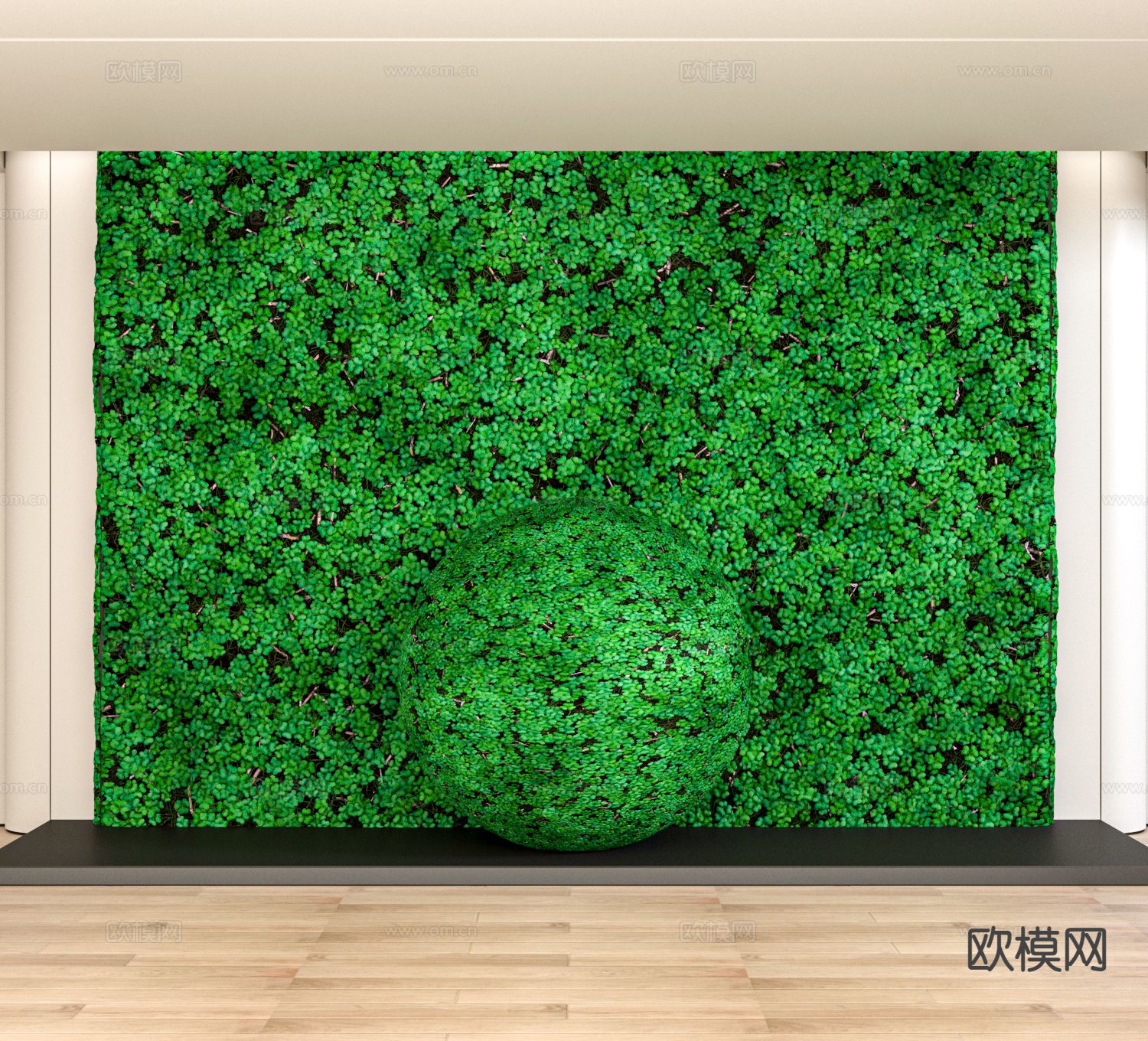 草坪 草地 户外草地 花草绿茵3d模型