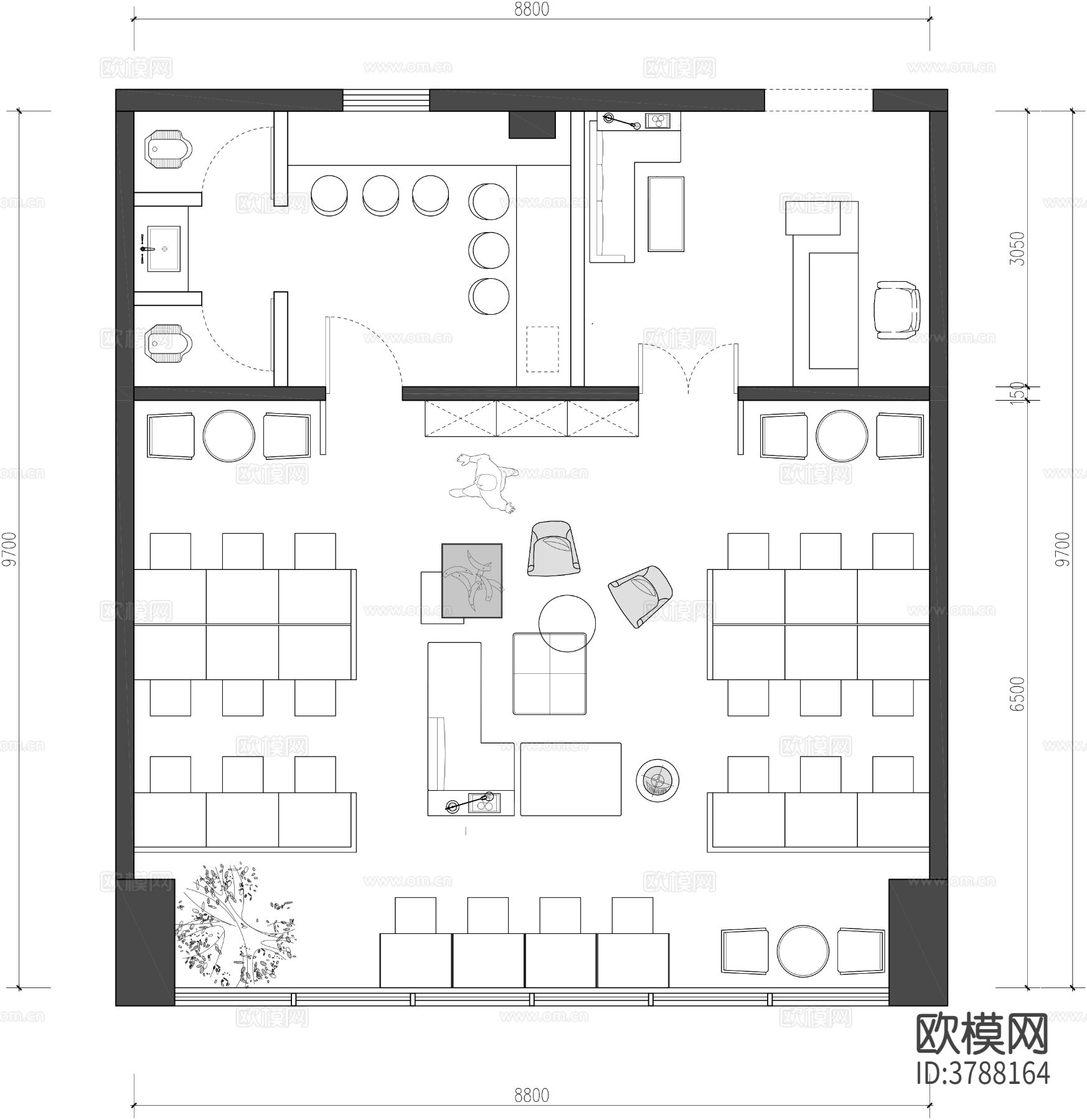 培训晚自习课前辅导机构CAD施工图