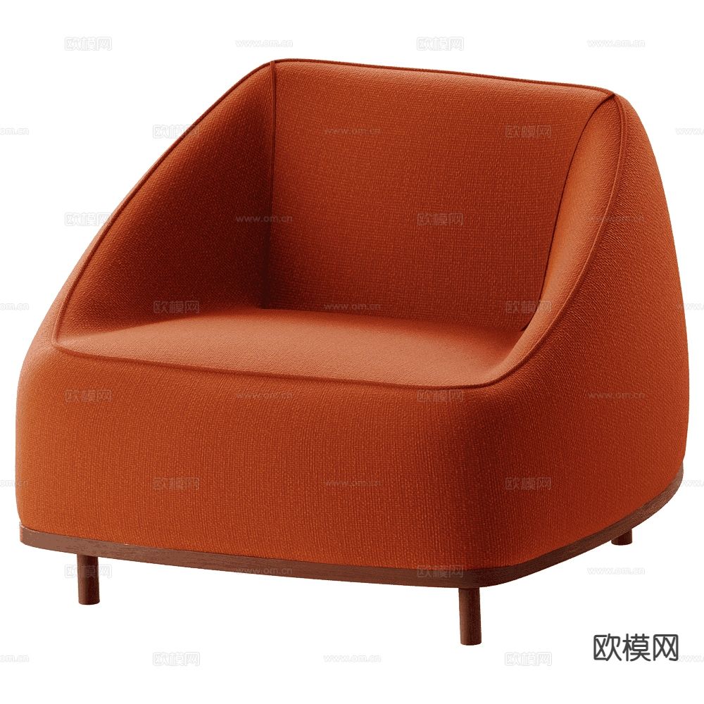 Sancal 单人沙发3d模型