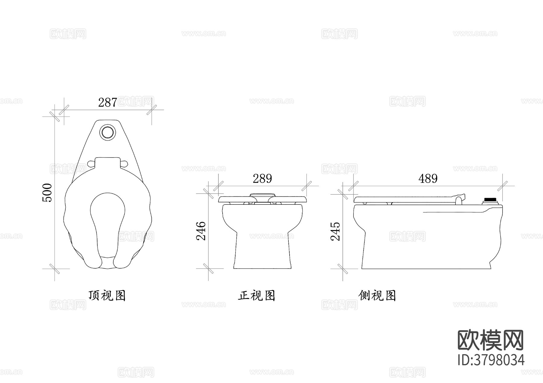 儿童专用马桶cad图库