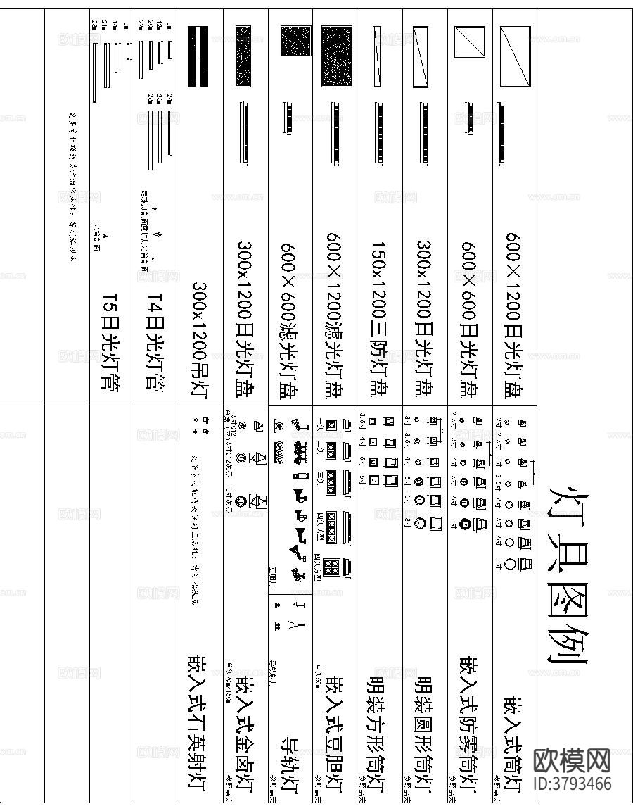 最新超全标准图例 消防图例CAD图库