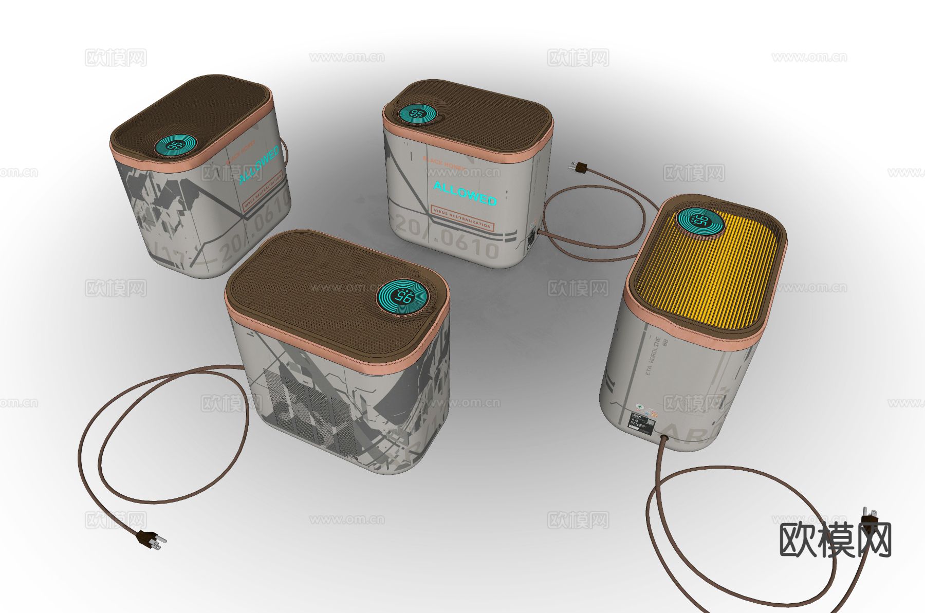 医疗器材 医用级净化器su模型