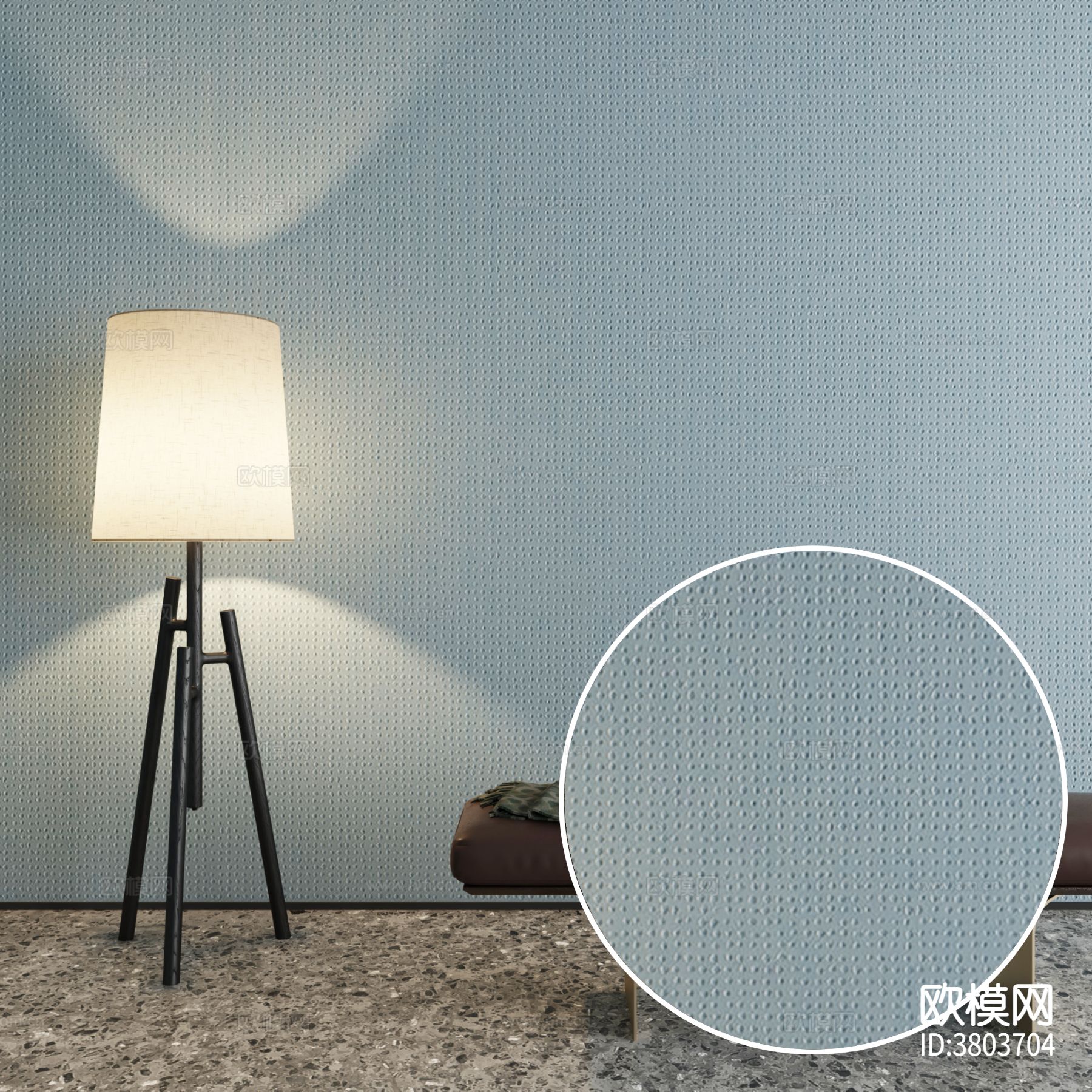 蓝色墙布材质下载