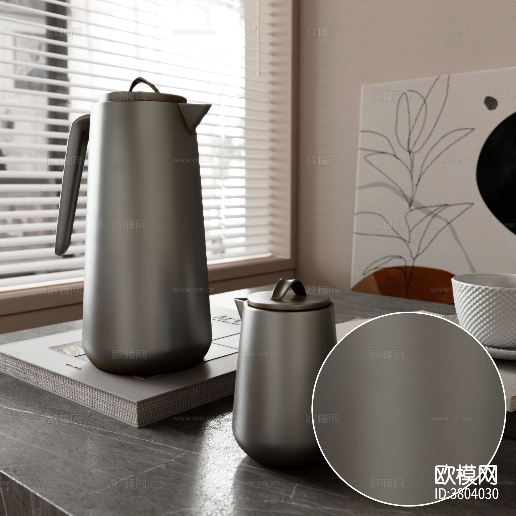 水壶 铝合金材质下载