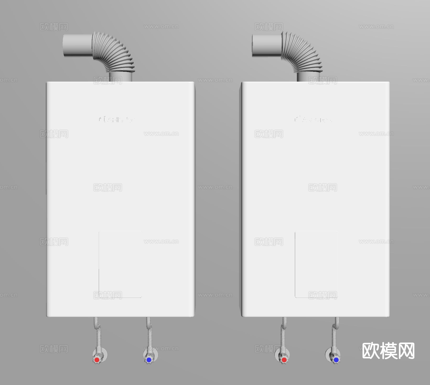 变频热水器 燃气热水器su模型