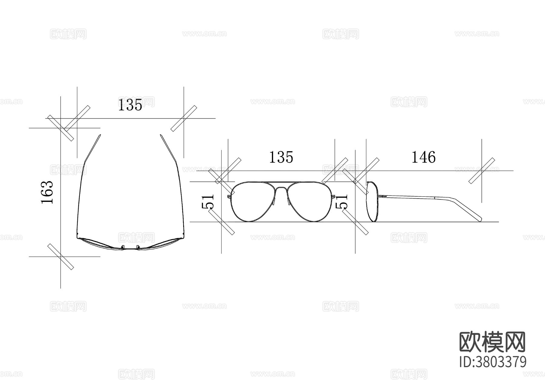 太阳镜平面图 太阳镜结构图 太阳镜设计图 太阳镜布局图 太阳cad大样图下载