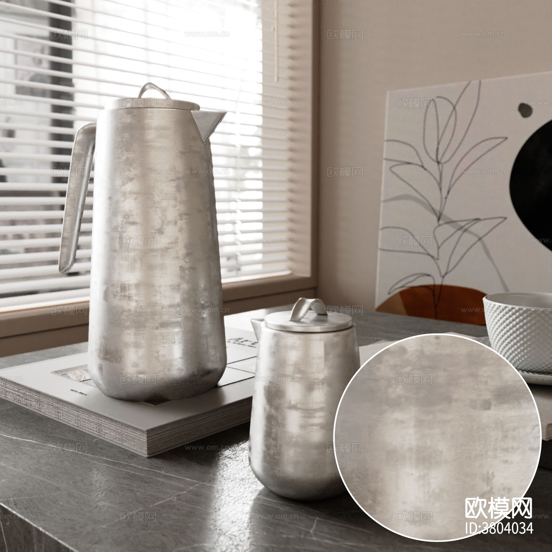 水壶 铝合金材质下载