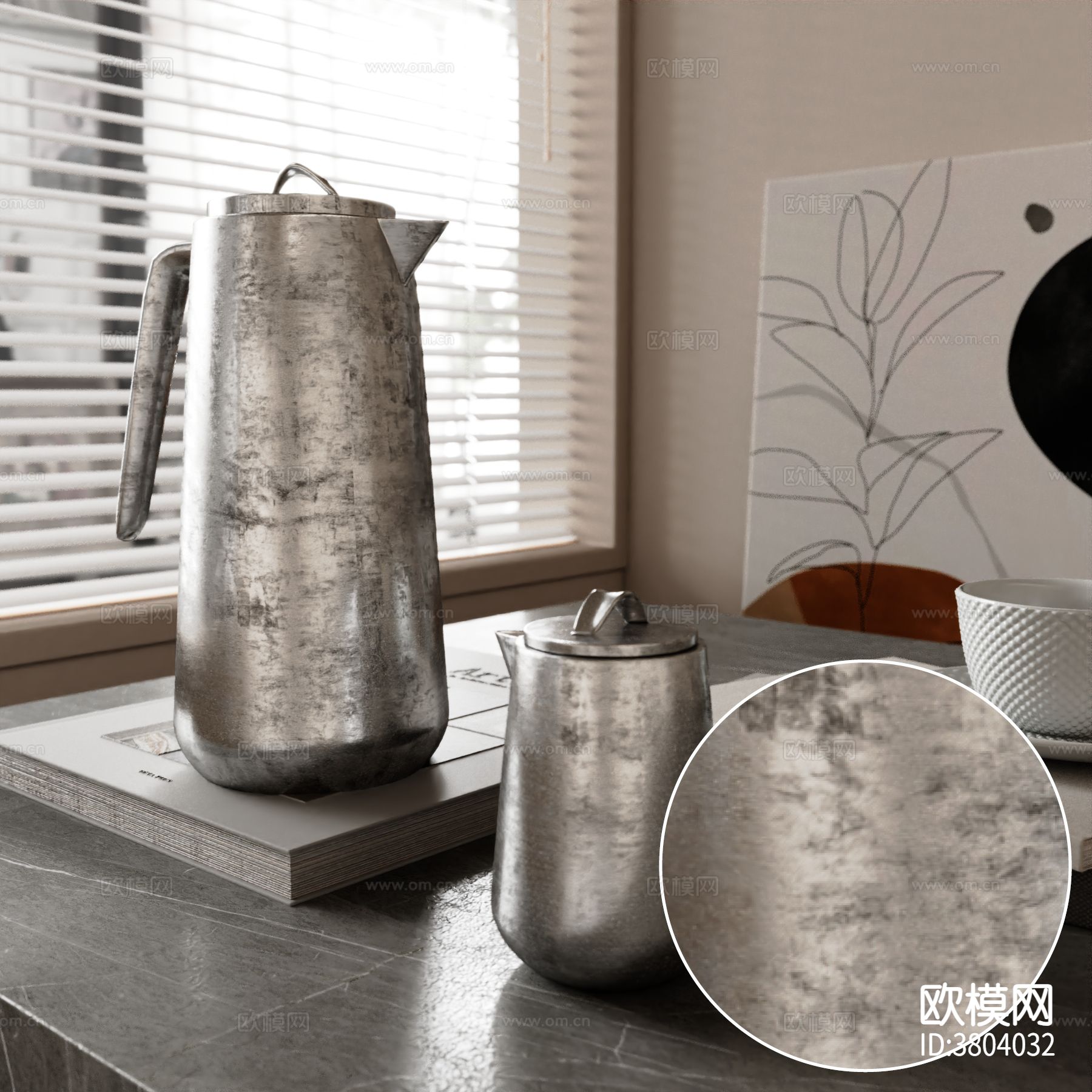 水壶 铝合金材质下载