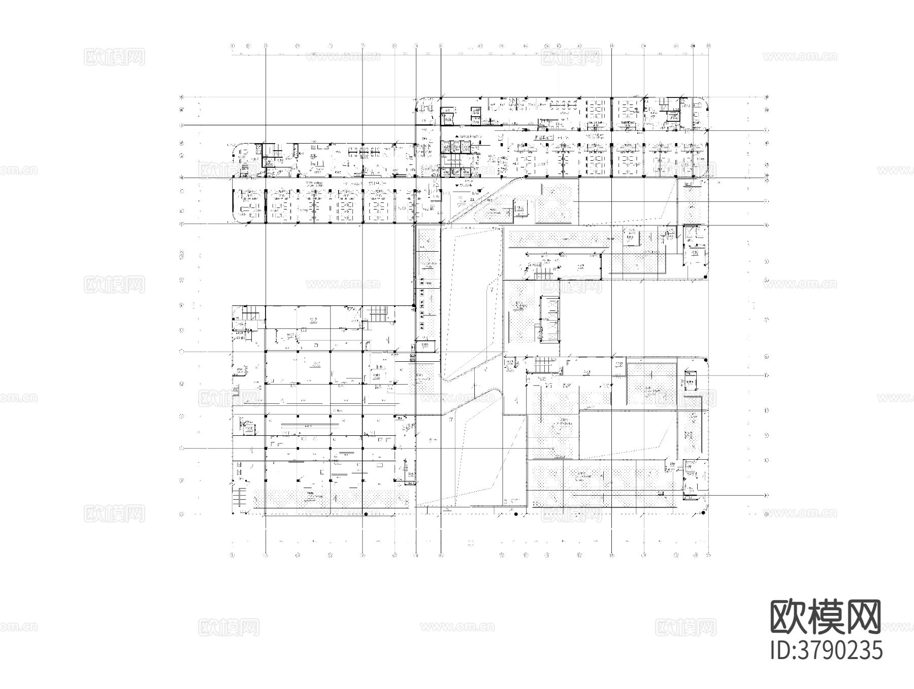 某医院迁建防雷电气CAD施工图