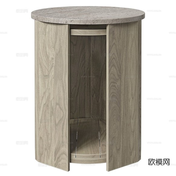 北欧子母茶几3d模型下载(渲染图4)