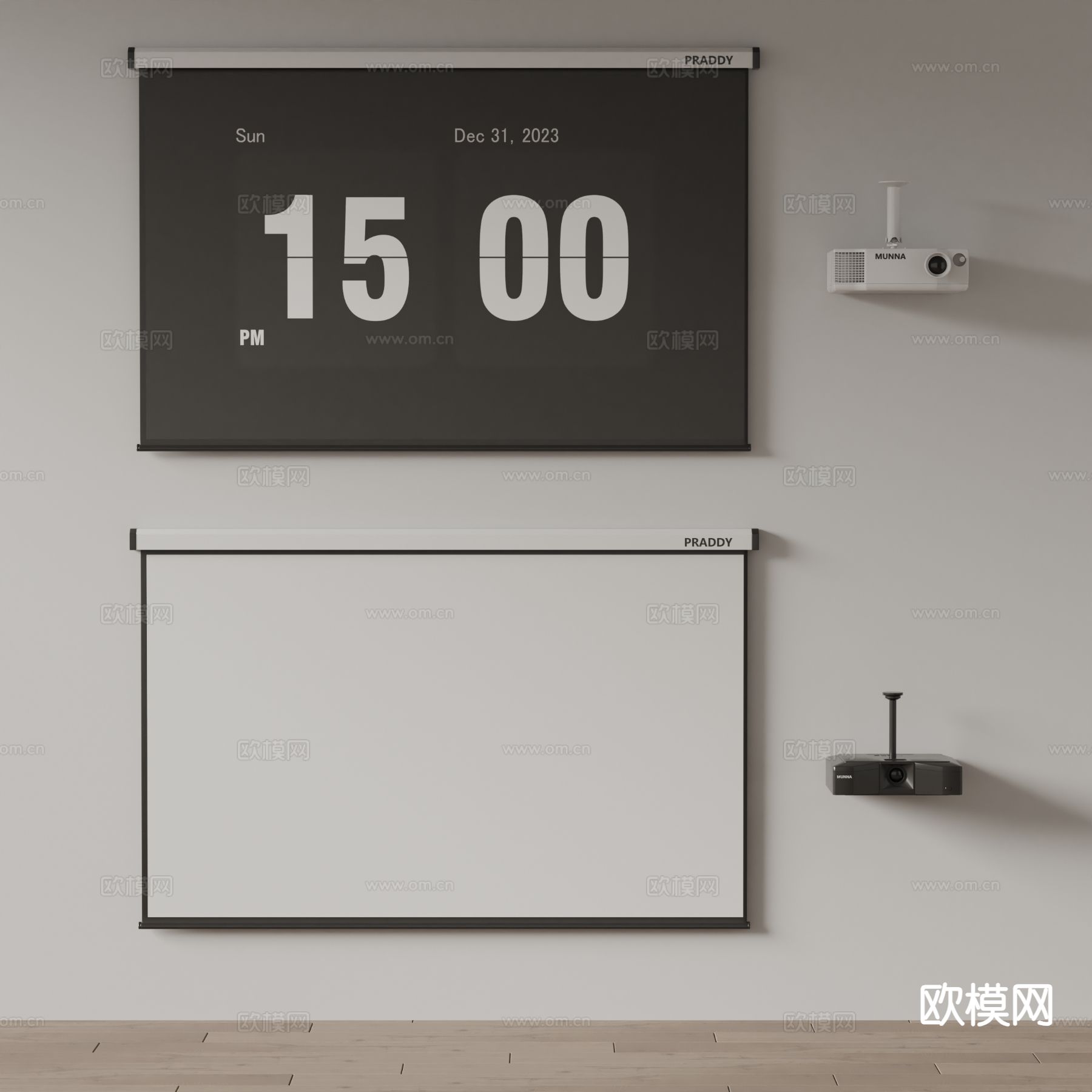 投影仪 投影碟机su模型下载（渲染图2）