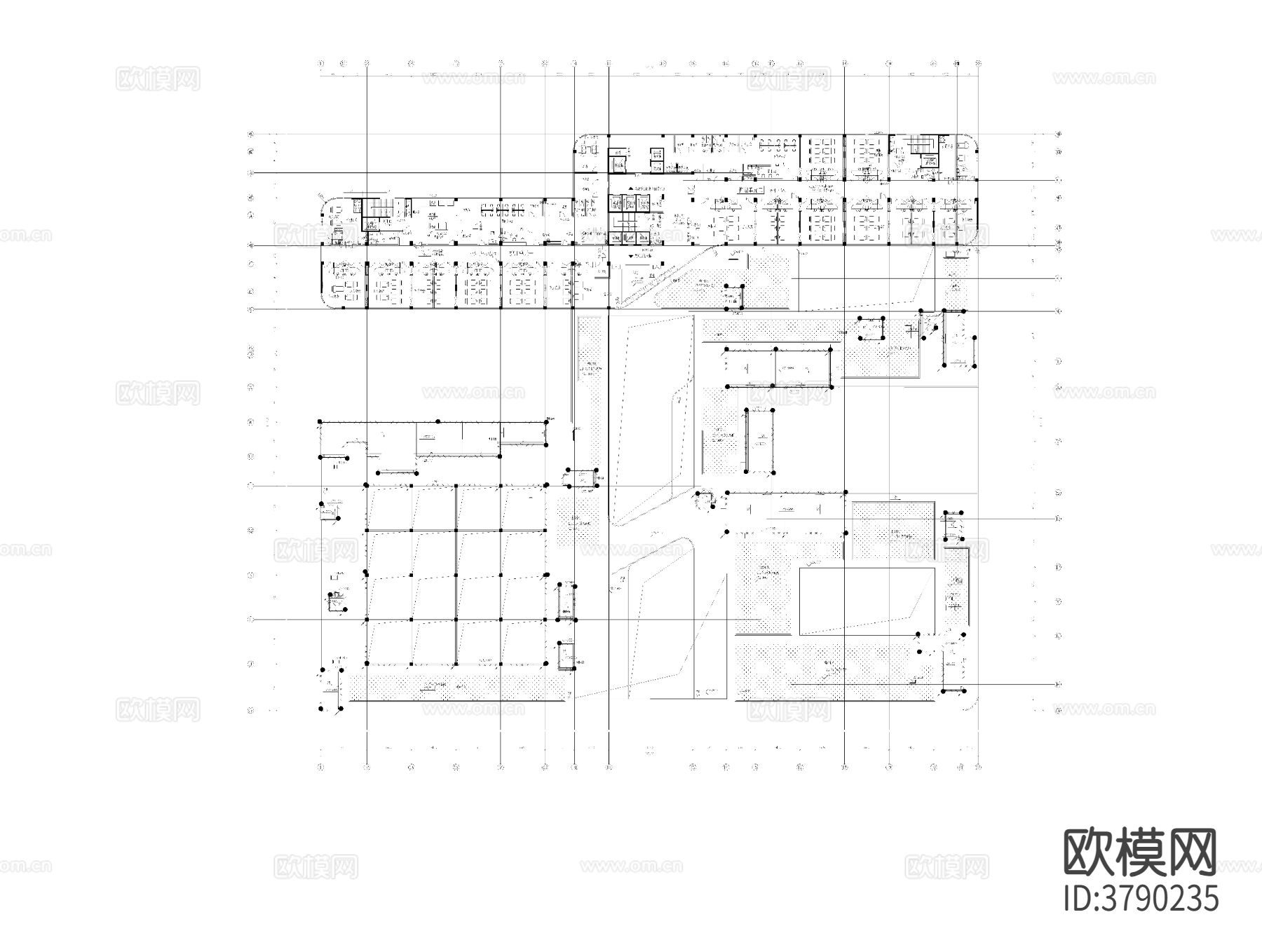 某医院迁建防雷电气CAD施工图