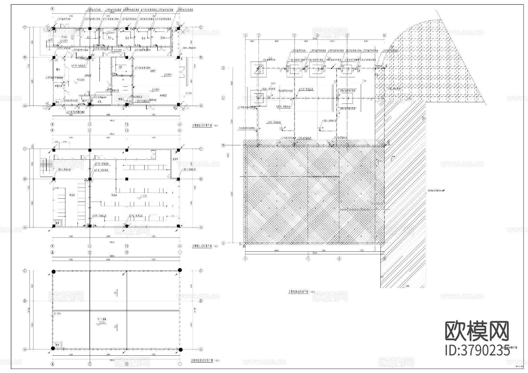 某医院迁建防雷电气CAD施工图