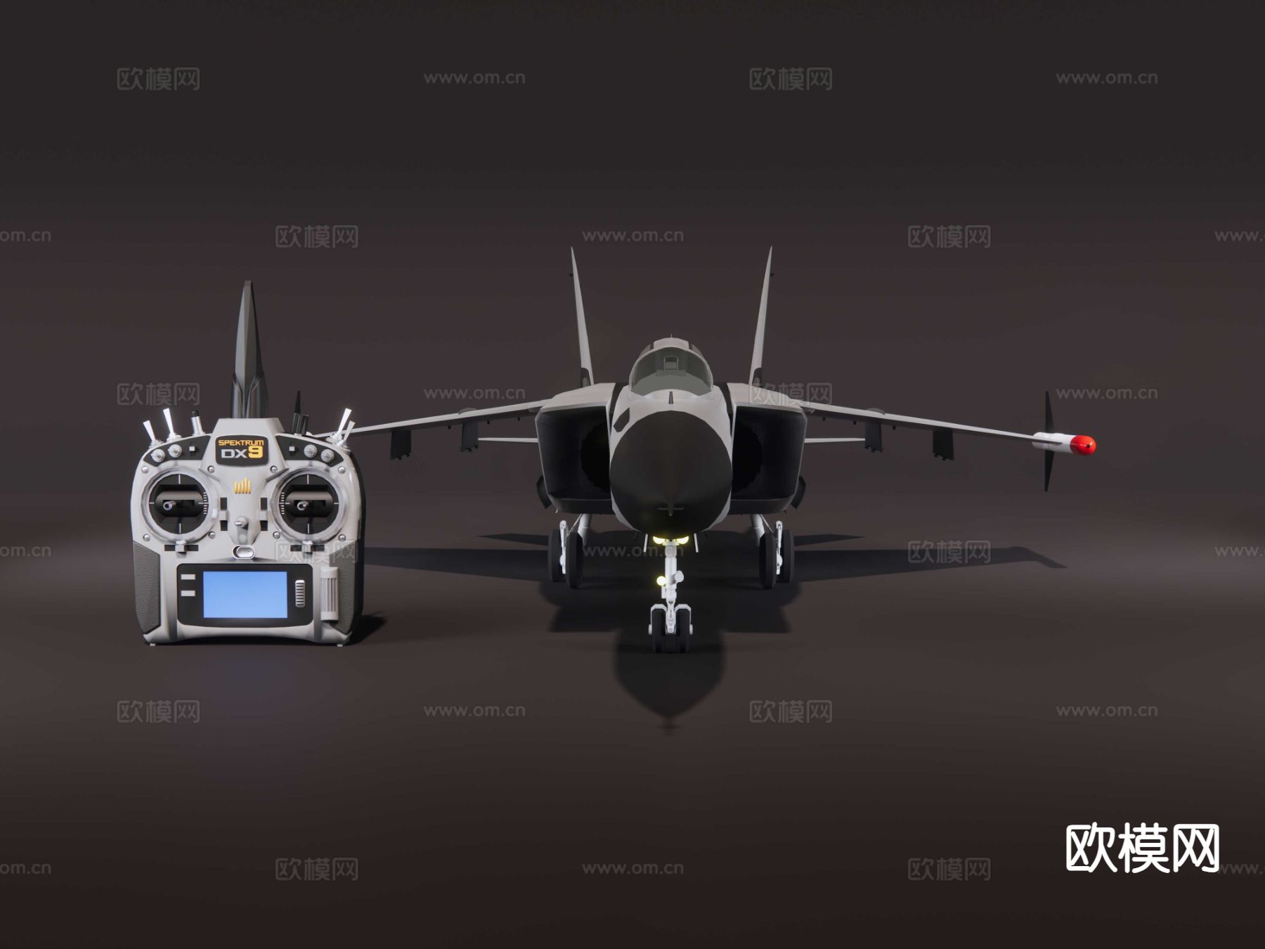 米格31 MIG31 战斗机su模型下载（渲染图2）