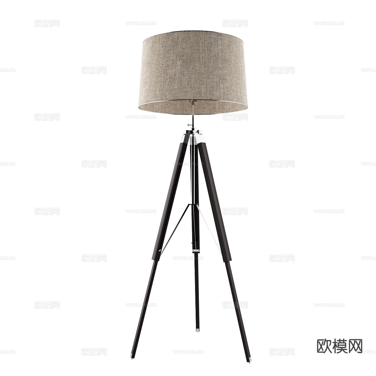 现代落地灯3d模型下载