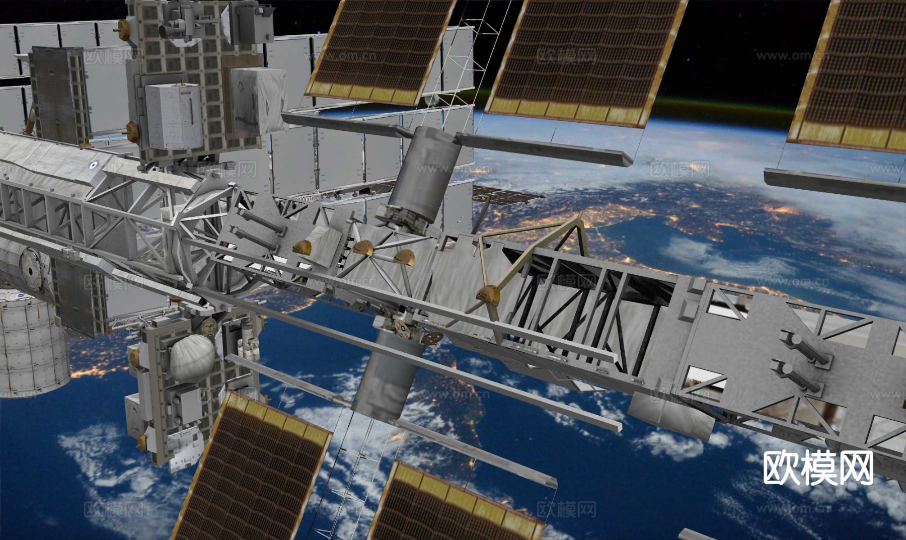 国际空间站su模型