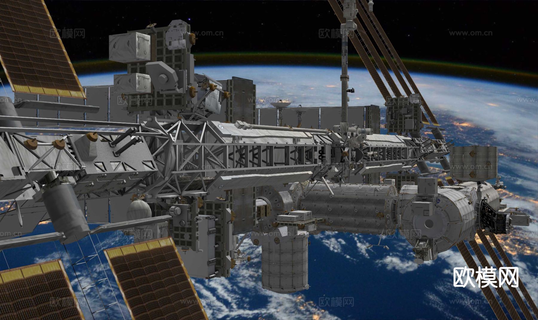 国际空间站su模型