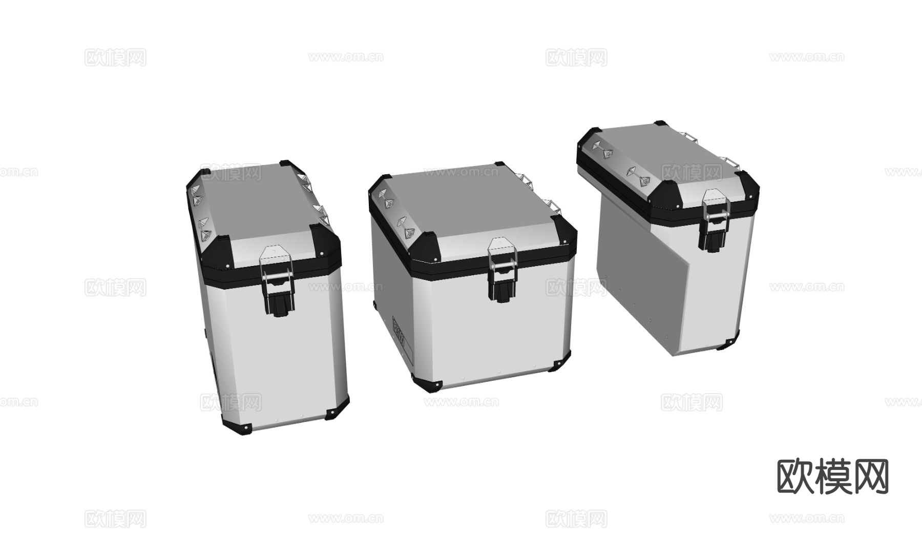 维修箱 工具箱su模型下载（渲染图2）