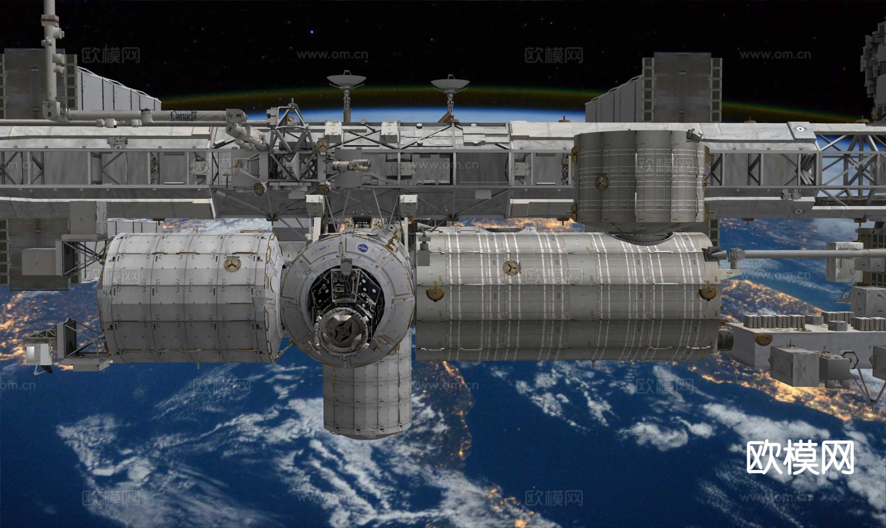 国际空间站su模型