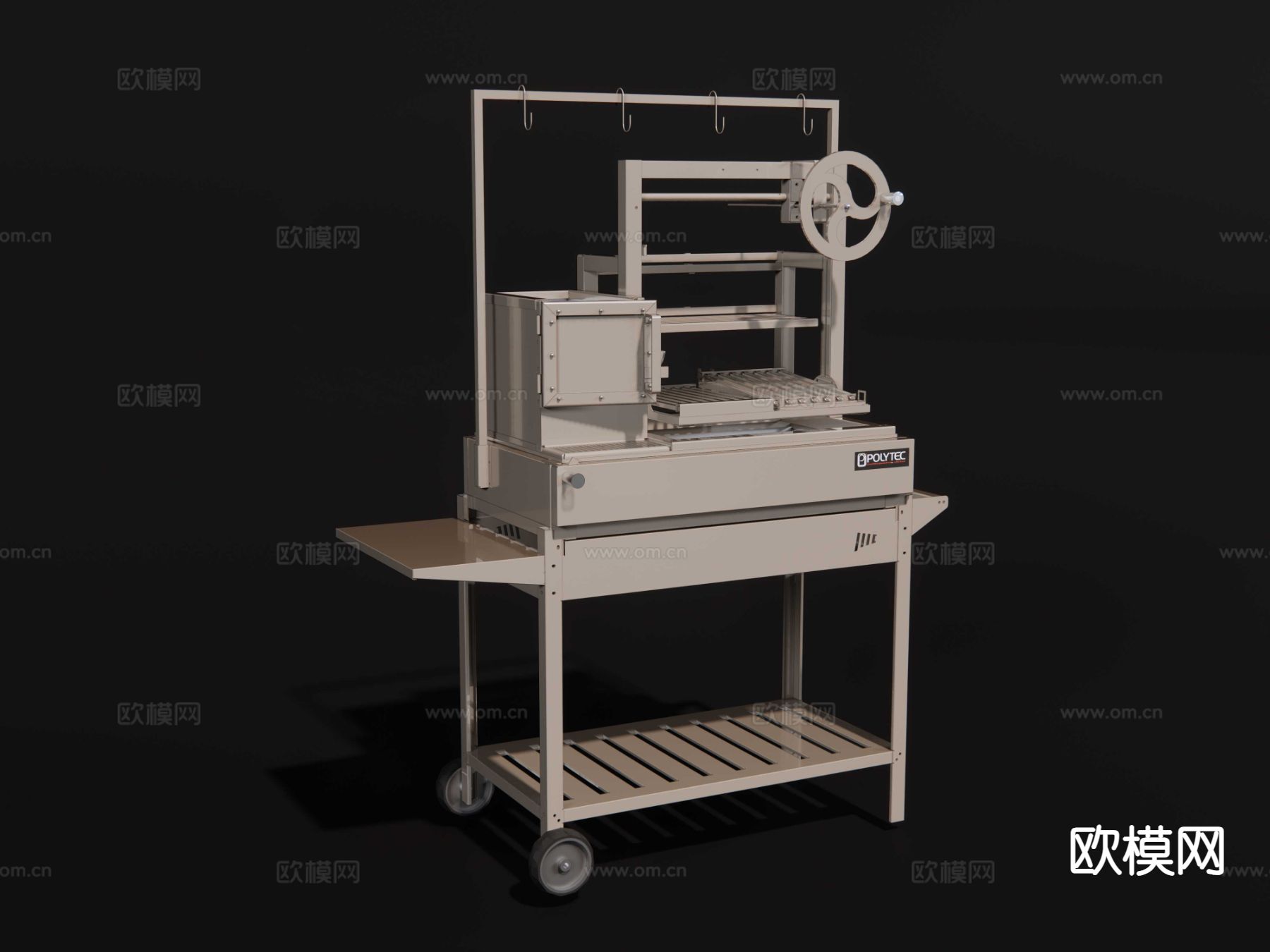 烧烤架 烤肉架su模型