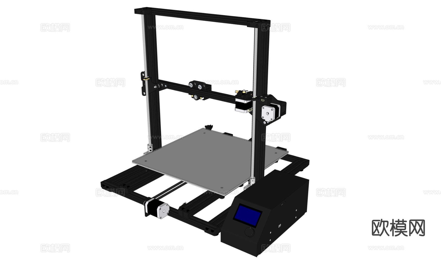 3D打印机su模型