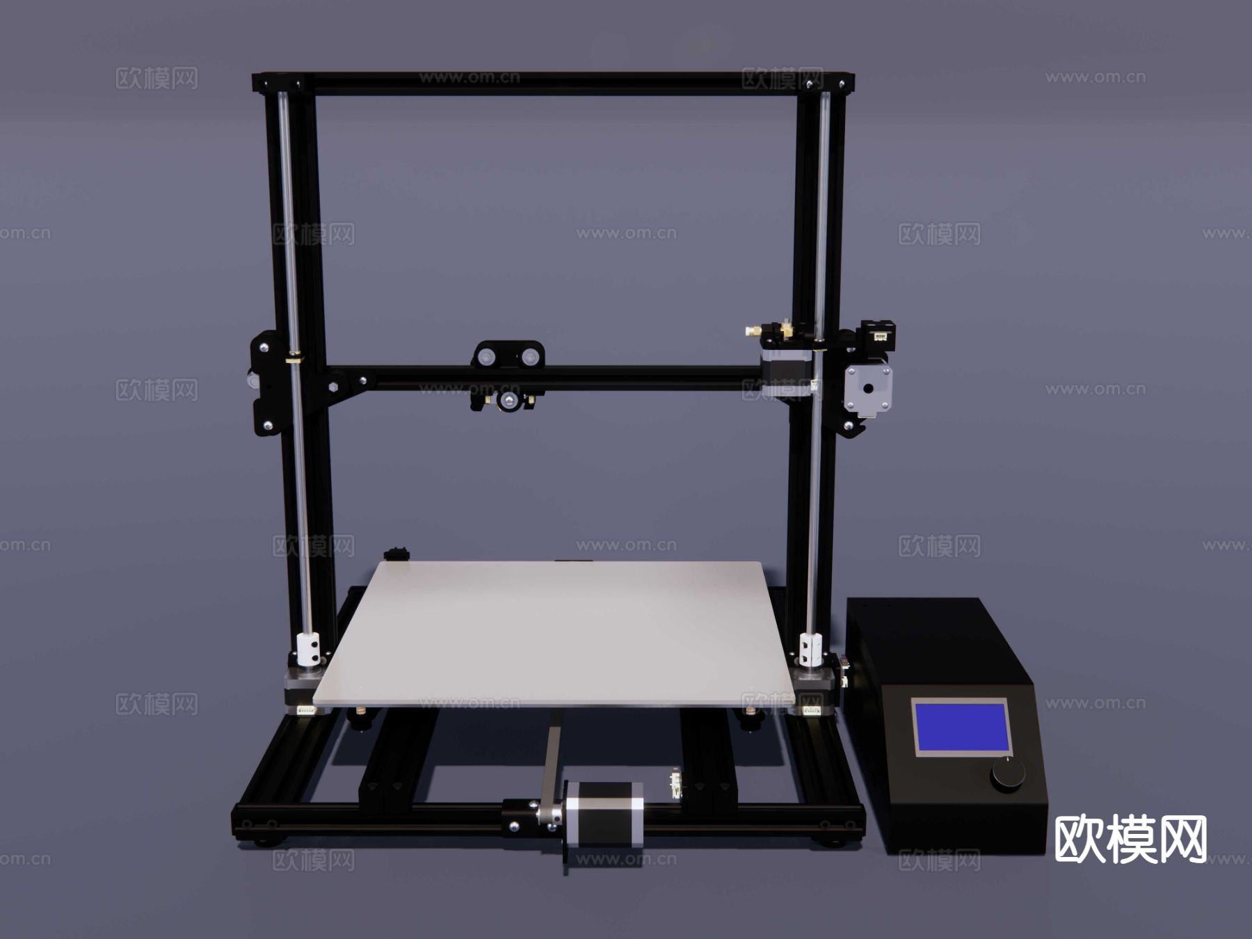 3D打印机su模型