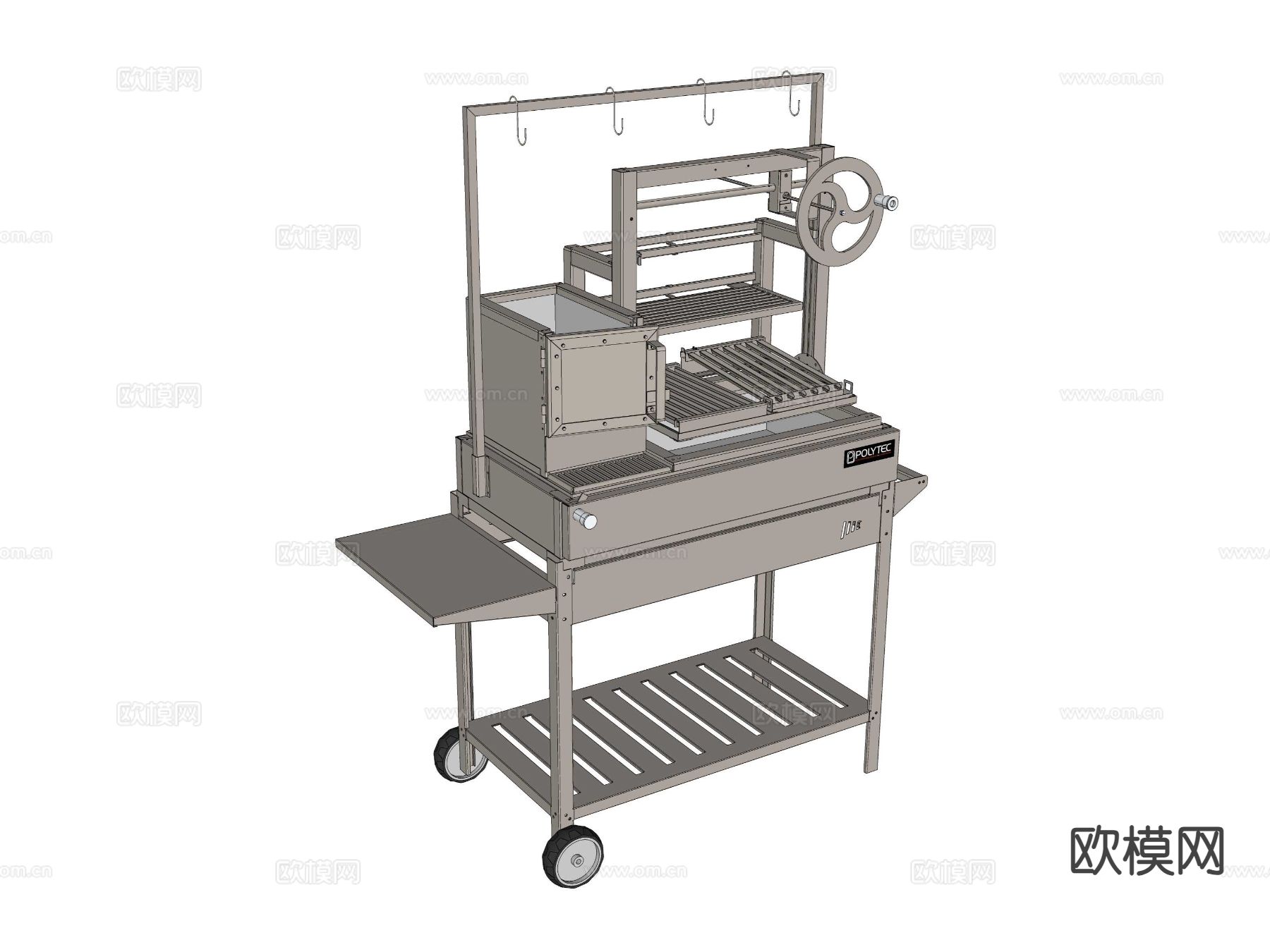 烧烤架 烤肉架su模型