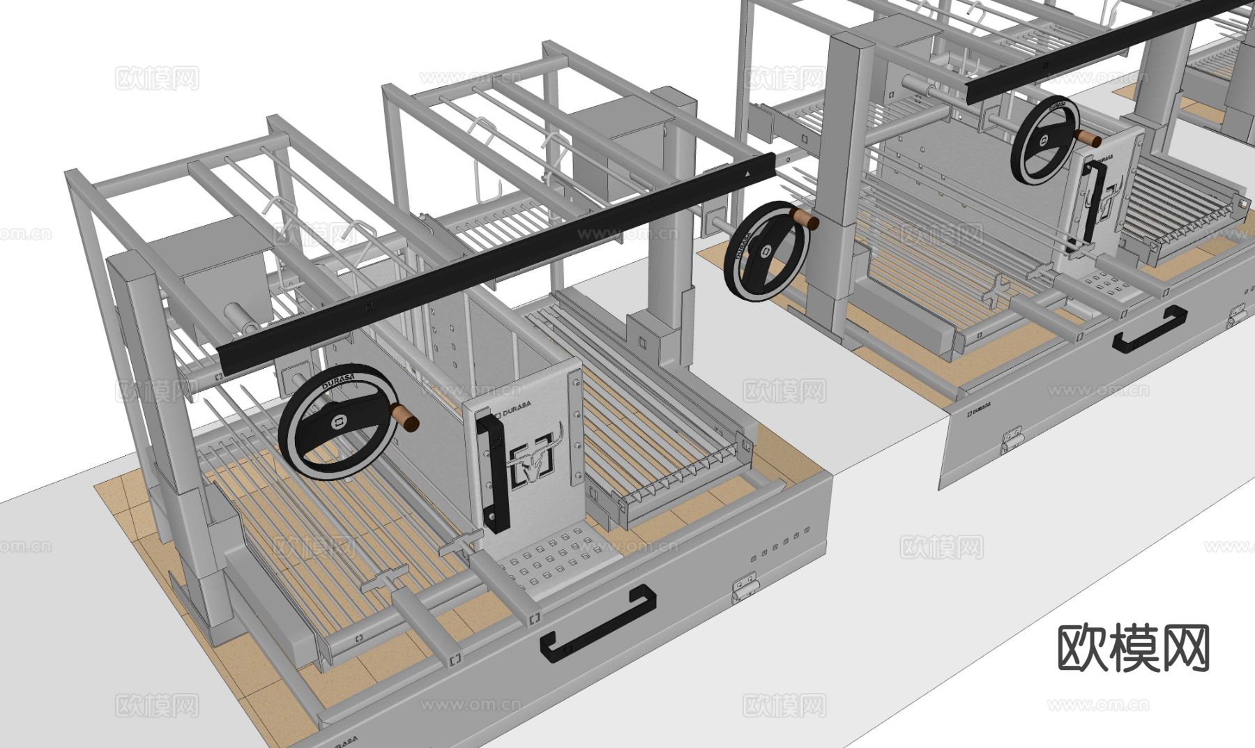 商用烧烤架 烤肉架su模型