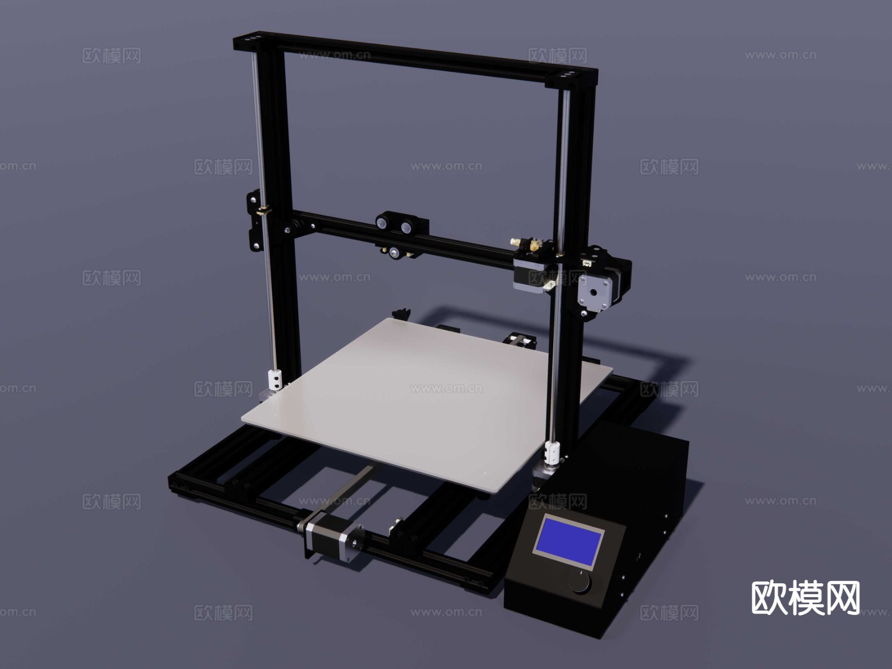 3D打印机su模型