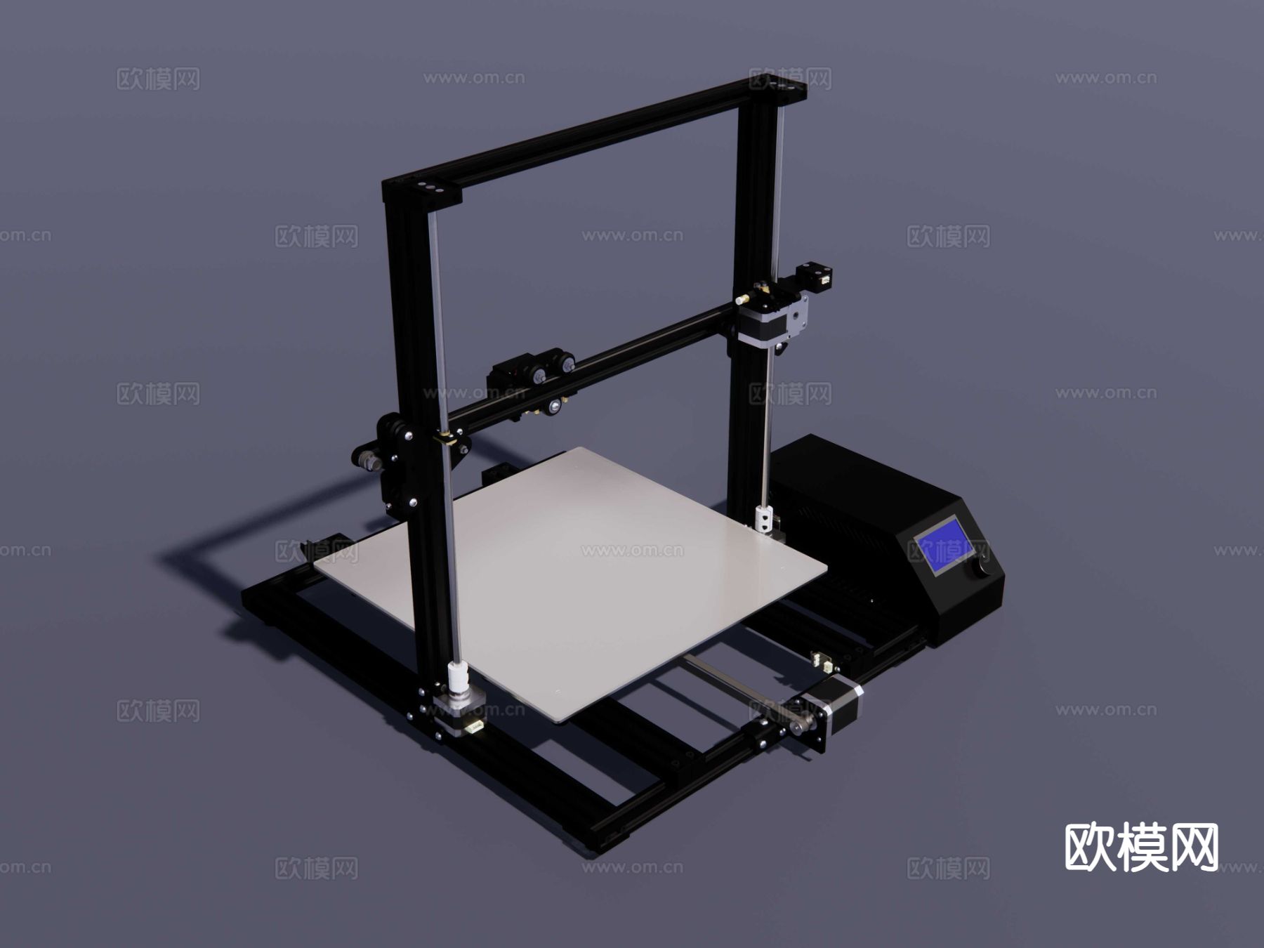 3D打印机su模型