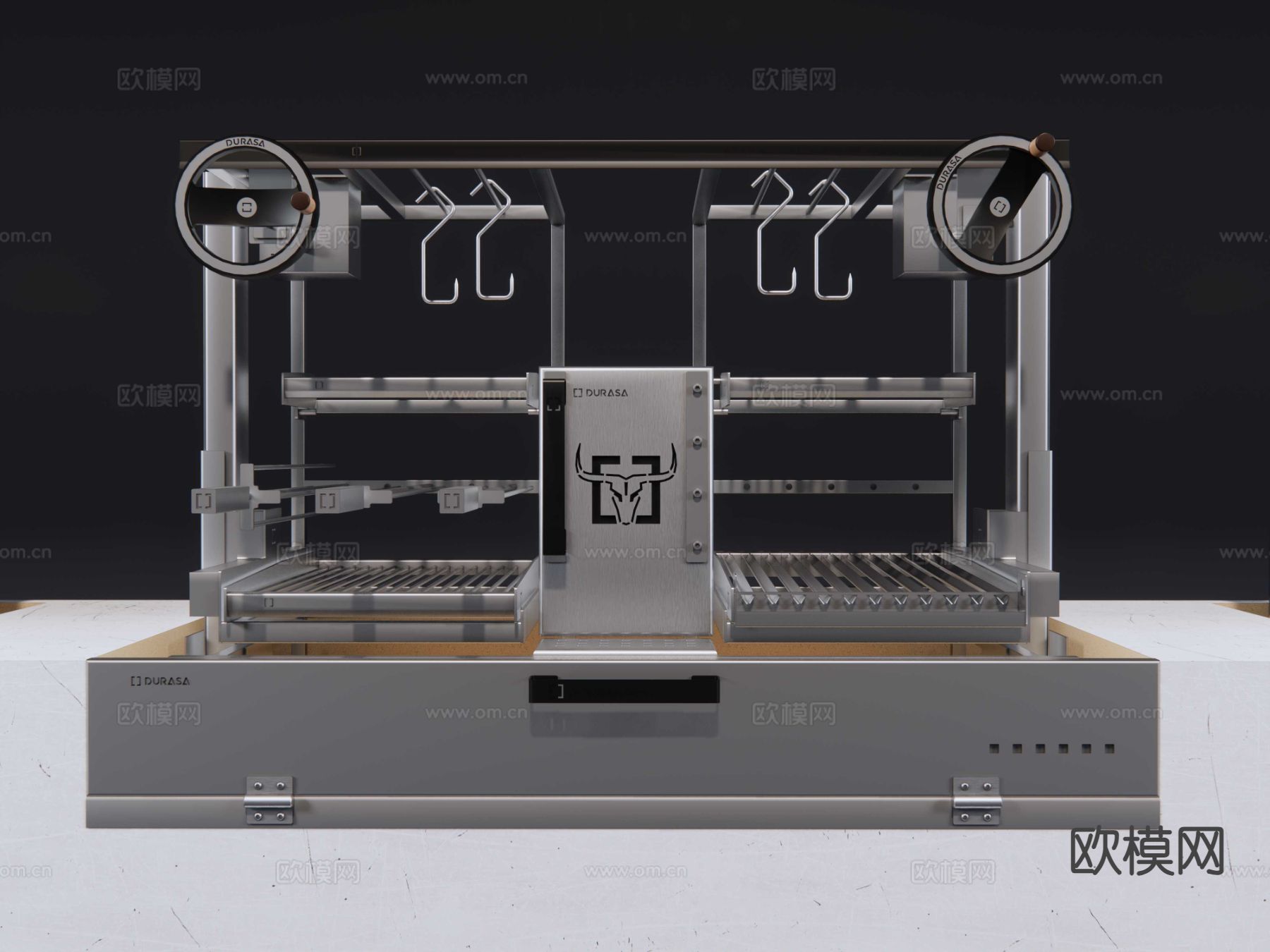 商用烧烤架 烤肉架su模型