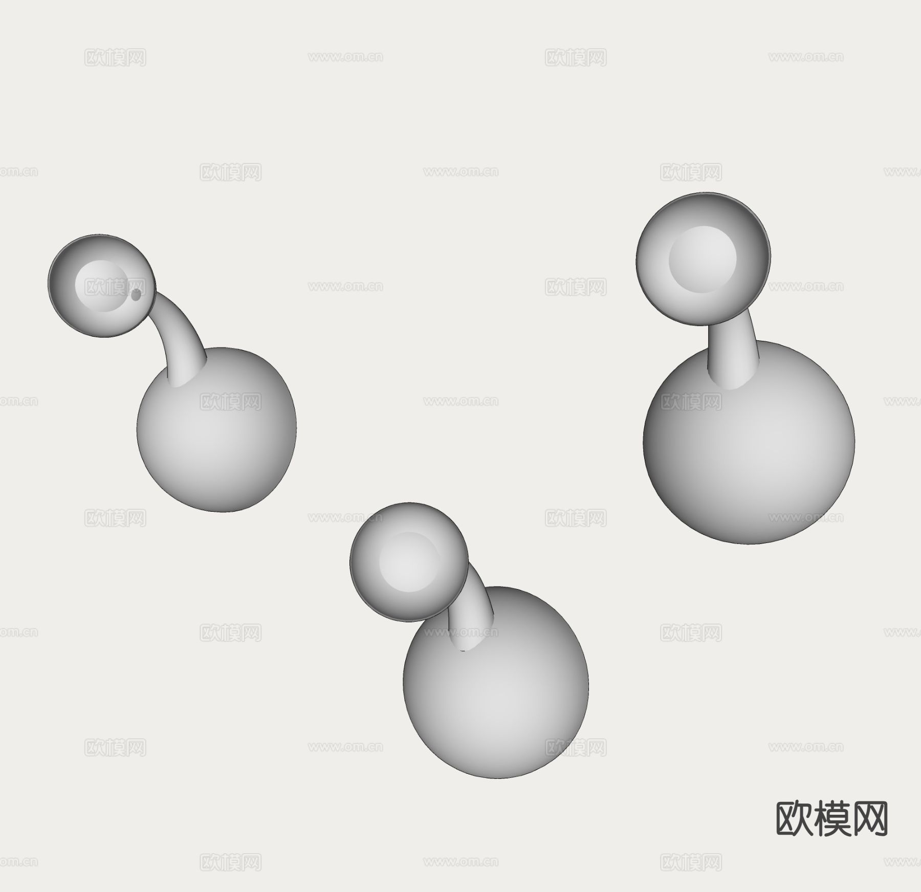 创意壁灯 艺术壁灯su模型