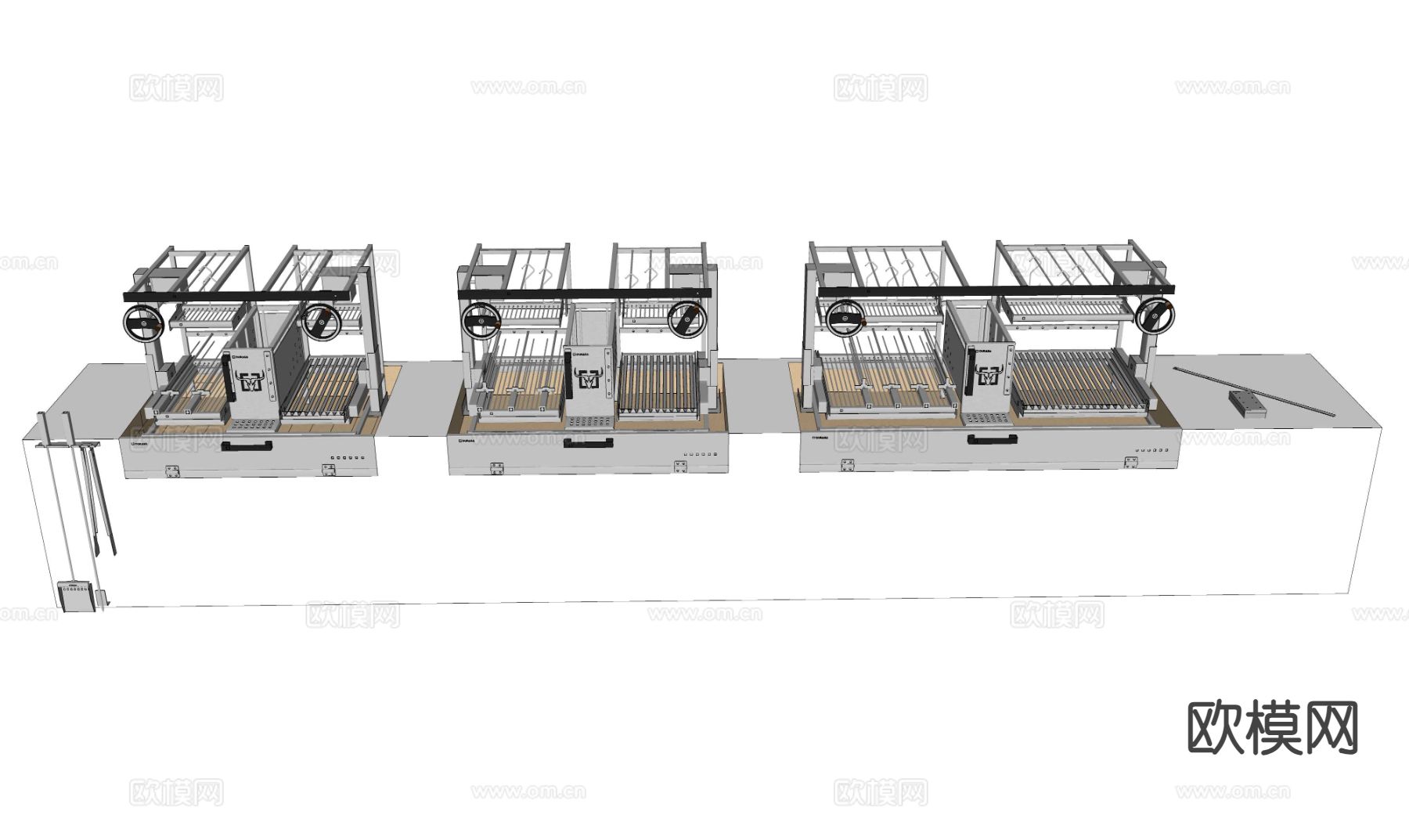 商用烧烤架 烤肉架su模型