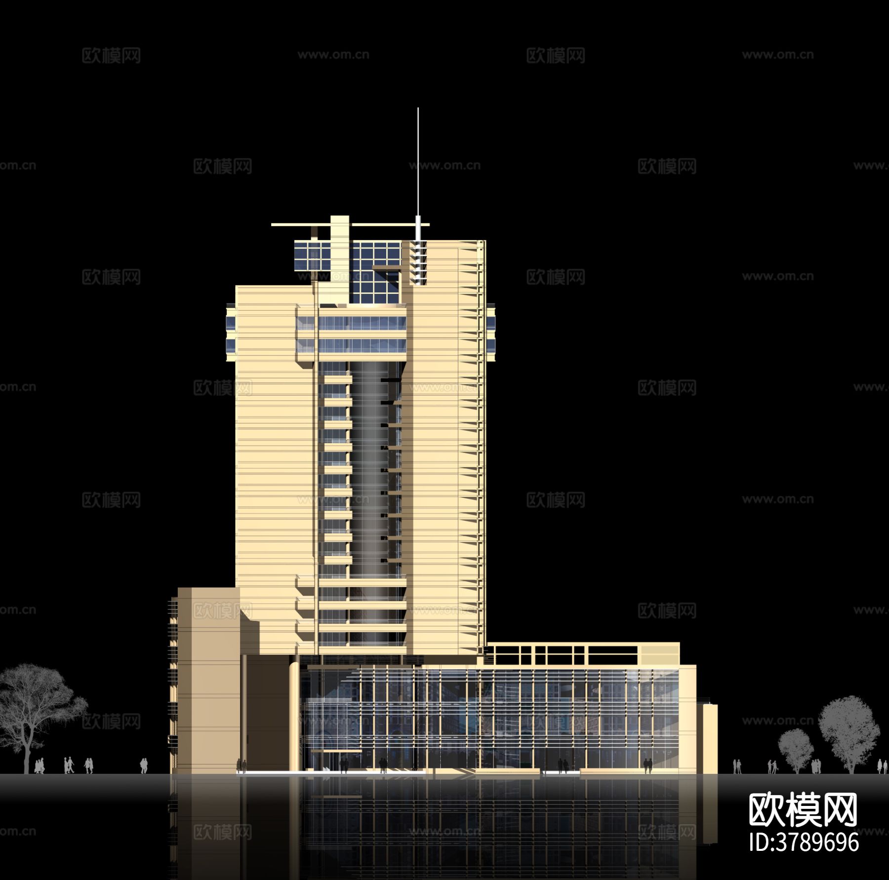 地铁培训中心效果图下载（渲染图2）