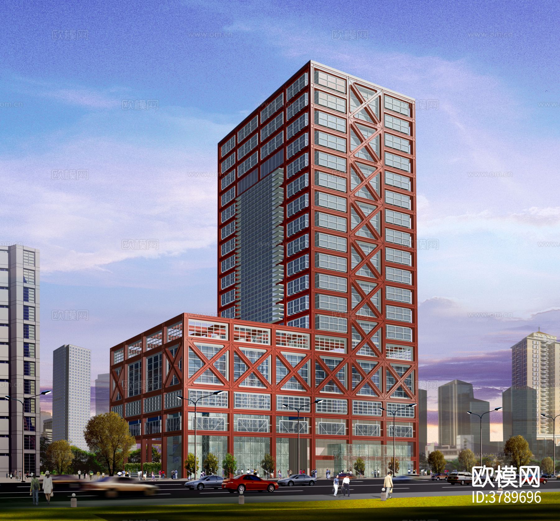 地铁培训中心效果图下载（渲染图7）